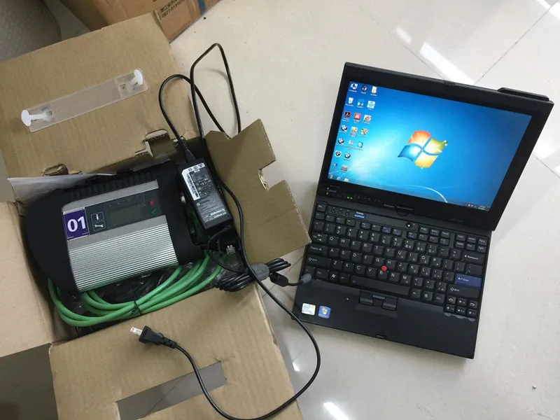 Высокое качество x200t ноутбук с 1 ТБ HDD/4G ram/Win7 x200t работает для mb star C4 и для ICOM NEXT 2в1 диагностический сканер