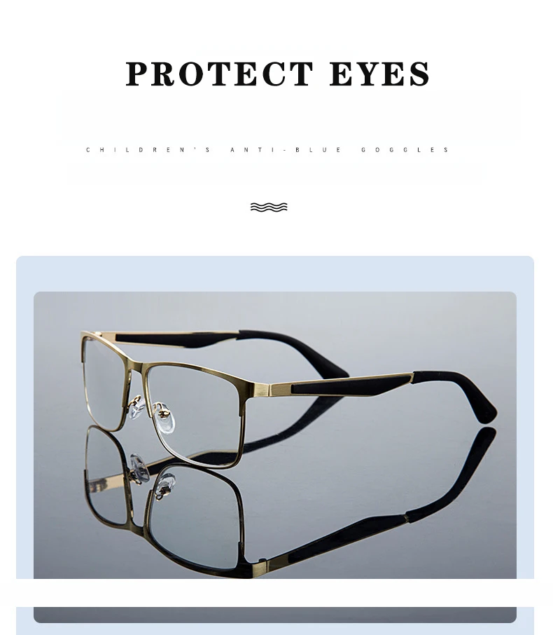 Анти-синие фотохромные очки для чтения высокого качества gafas presbicia mujer metal lentes de hombre fashion leesbril bril anteojos