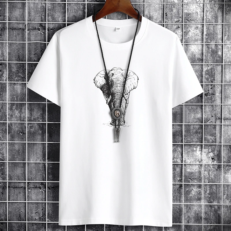 

2021 T Shirt for Men Clothing Summer Oversized Running Gym Clothing Tshirts Men Goth Hip Hop Manga Harajuku Streetwear Tee Shirt