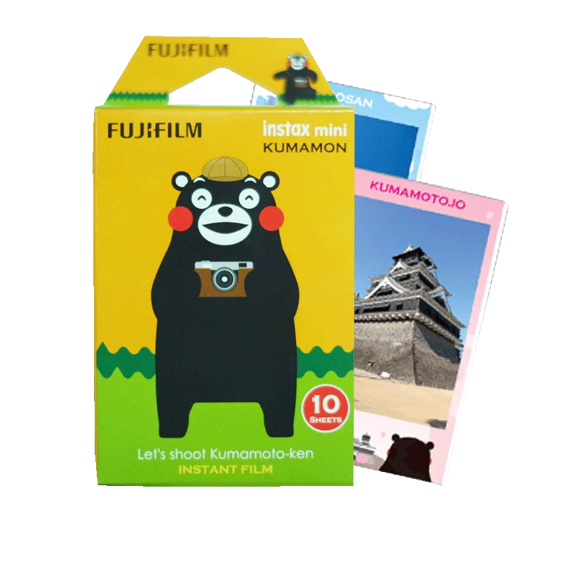 1 упаковка Minion Banana Fujifilm Instax Mini пленка для Mini 8 7s 7 50s 50i 90 25 dw Share SP-1 Polaroid мгновенная фотокамера - Цвет: kumamon