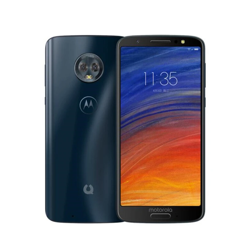 Смартфон Motorola Green Pomelo 1S G6, 5,7 дюймов, 18:9 экран, AI smart beauty shot, 4 Гб+ 64 ГБ, 3000 мАч, сенсорный, Android, мобильный телефон