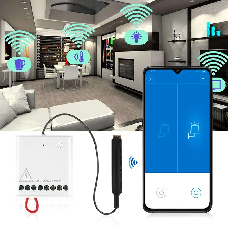 Original Smart Two-way Control Module Relay Switch Controller Zigbee Timer Chan