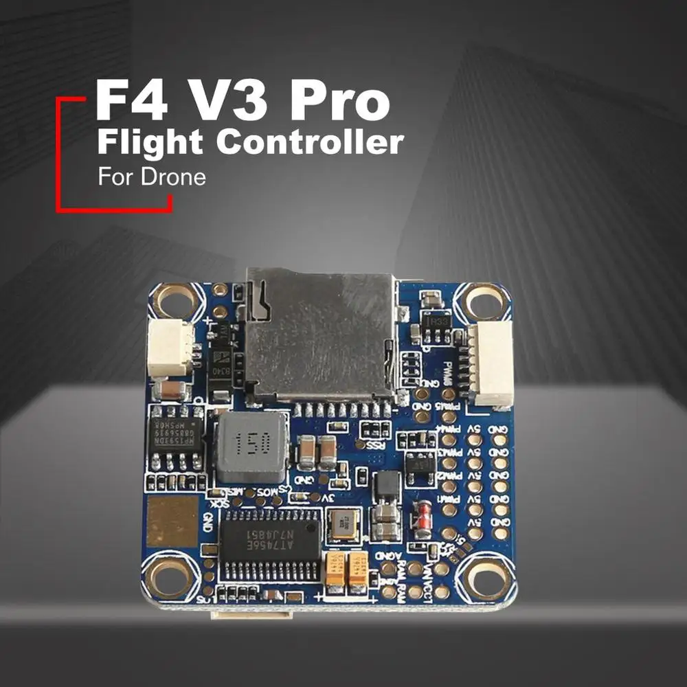 Контроллер полета Betaflight Omnibus STM32F4 F4 Pro V3 Встроенный OSD с процессором F4 бортовой Betaflight OSD