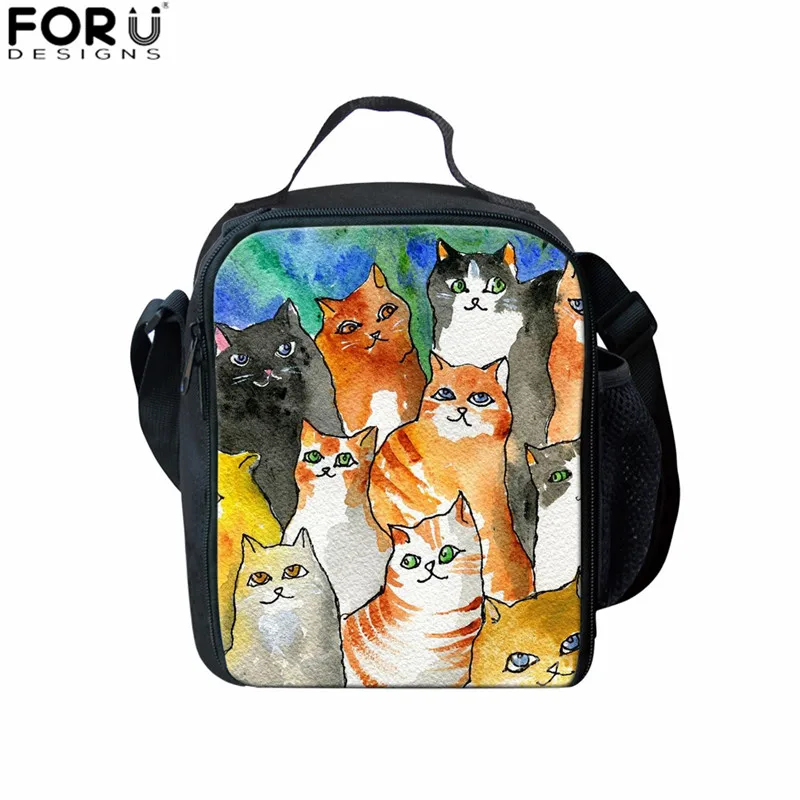 FORUDESIGNS/Дети Ясельного возраста, школьный рюкзак для девочек с героями мультфильмов, с принтом в виде кота розовый книга кавайи сумки для Начальная школа для детского сада, дошкольные наборы сумок для школы - Цвет: Z5029G