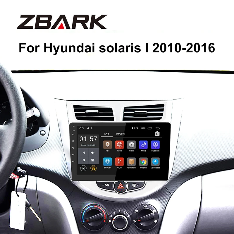 

9 inch Car Radio Multimedia 2din android 8.1 Player Navigation GPS NO DVD For solaris Hyundai Accent Verna sedan 2010-2016 TK093