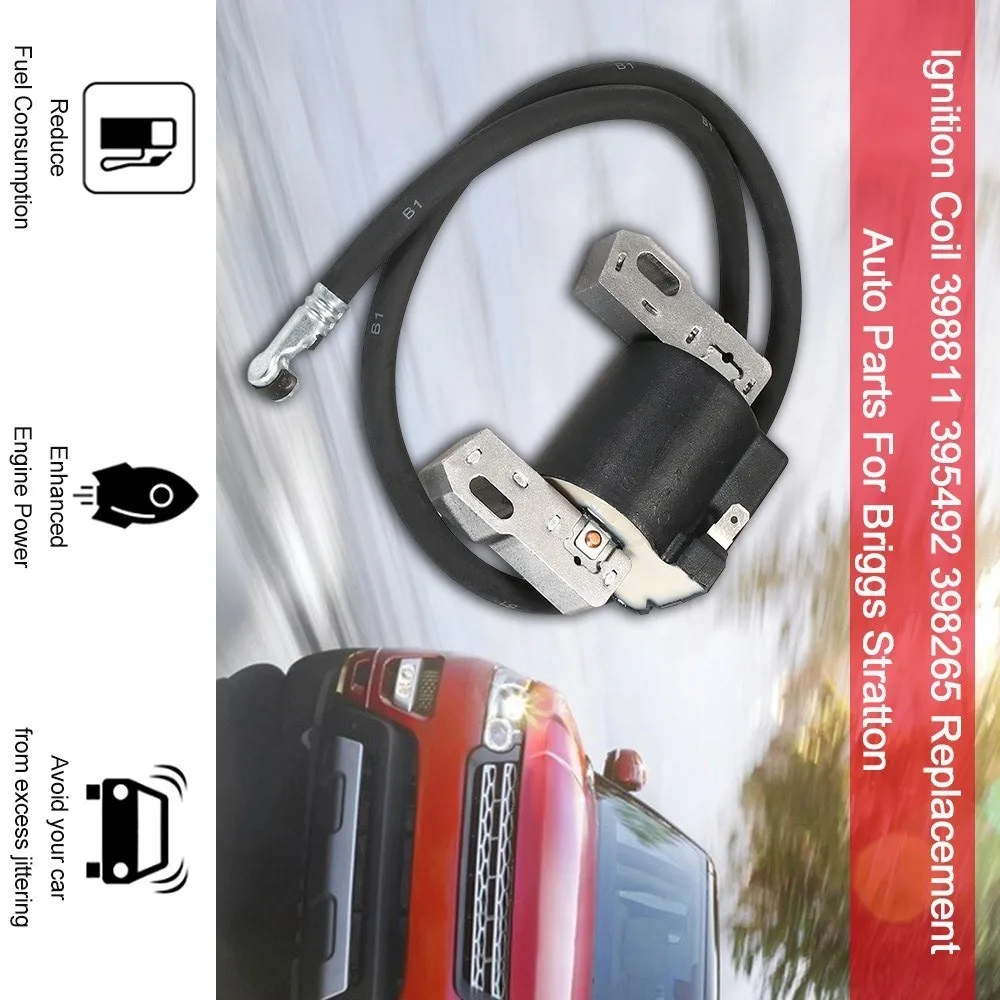 Катушка зажигания заменяет автозапчасти ДЛЯ Briggs Stratton 398811 395492 398265