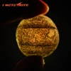 Saffordite Cintamani Arizonite Tektite Bead, Real Original Natural, Cosmic Energy Lucky Health Glass Star Stone Meteorite, Gift 2
