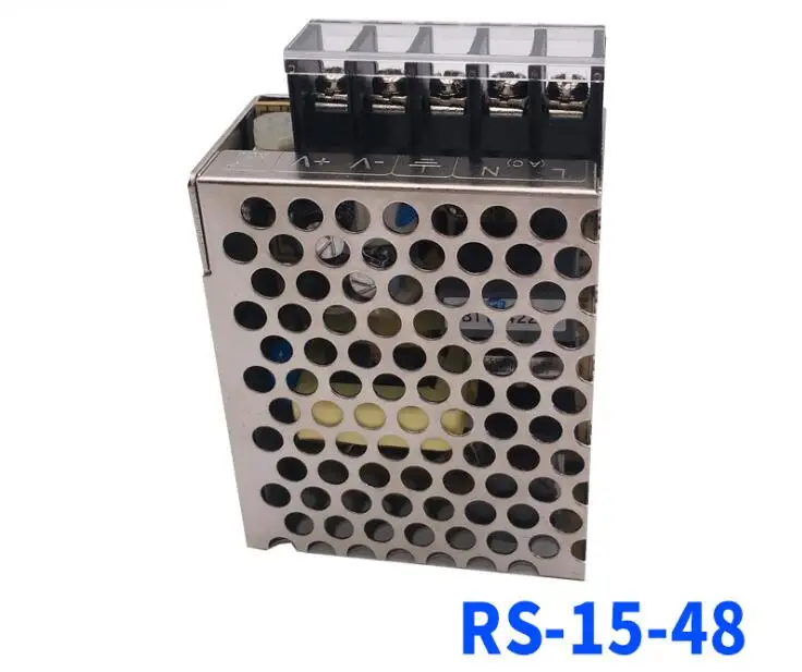 [Семь Неоновые] бренд MEAN WELL представляет RS-15 3,3 V 5V 12V 15V 24V 48V 15 Вт Оригинальная Высокое Мощность высокая эффективность один Выход переключение Питание