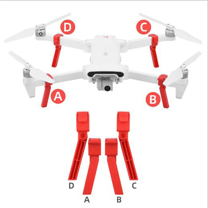 Shock Absorber Landing Gear Extended Heighten Leg Tripod For Xiaomi FIMI X8 SE Drone Quadcopter Children Kids Toys