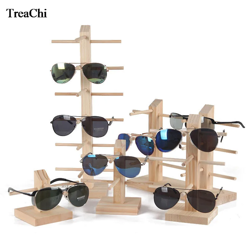 Quality Solid Wood Glasses Display Stand Original Wooden Sunglasses Display Stand Myopia Glasses Stand Eye Stand Display Case