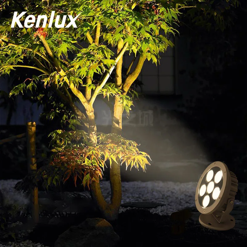 

Kenlux Led outdoor Garden Light waterproof LED Lawn Yard Light Landscape spot lawn light Buried Pathway Floor Home Night Light