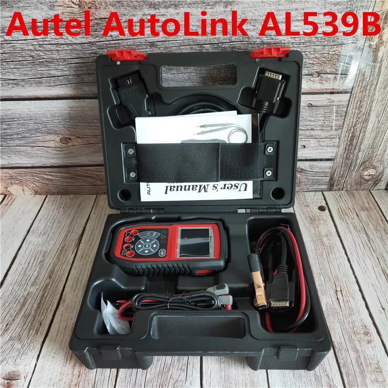 Autel Автоссылка AL539B OBD2 сканер Автомобильный Электрический тестовый инструмент для odb2 диагностический инструмент EOBD OBD 2 Автомобильный считыватель кодов