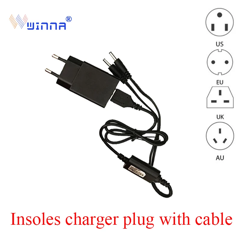 

1800MAH / 2000MAH insole supporting charger
