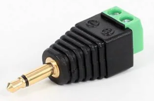 NO11 3.5mm male 2 шт./лот 3,5 jack 6,35 мм разъем стерео адаптер 3,5 мм RCA аудио; моно-канал штекер к винтовой клемме аудио; моно-канал разъем - Цвет: NO11 3.5mm male