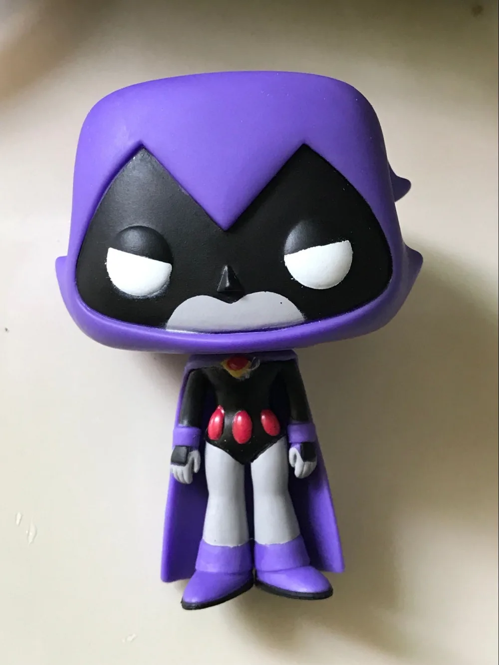 7Pcs Teen Titans Go Figurine Robin Cyborg Beast Boy corvo Starfire Action Figure