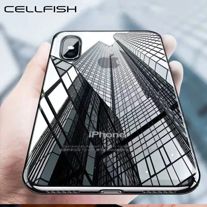 

Shockproof Tempered Glass Case for iPhone XS MAX XR 10 Case Clear Logo Mirror Cover for Coque iPhone 7 8 Plus 7Plus 8Plus Glass