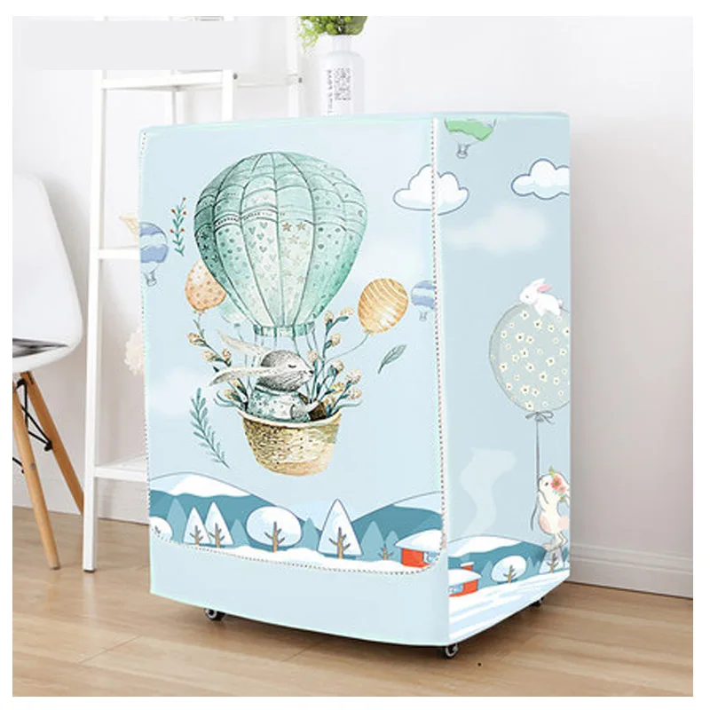 Чехол для стиральной машины SRYSJS с принтом Водонепроницаемый солнцезащитный