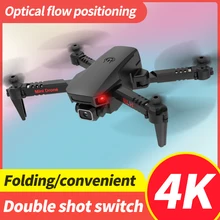 Mini Dron K9 4K Profesional HD con doble cámara, plegable, FPV, retorno con un clic, helicóptero RC, Quadcopter, juguetes para niños