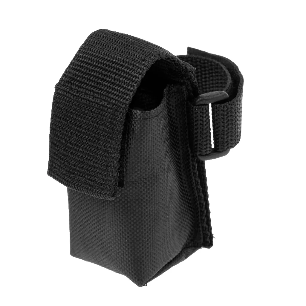 

Black Storage Bag for Bike Head Light 4 X 18650 Battery Pack