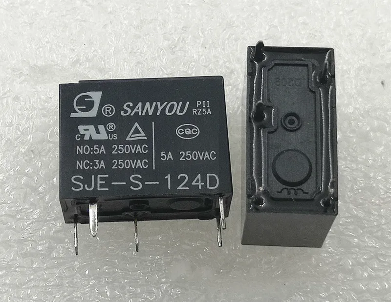 SJE-S-124D реле 24VDC группа преобразования 5-контактный 3A250VAC HF33F-024-ZS3
