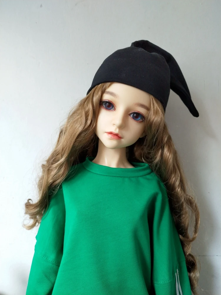 Одежда для кукол модная Толстовка куклы аксессуары игрушки BJD сплошной цвет зеленый 1/3 Белый Черный 1/4 Мода SD Игрушки для девочек ручной работы