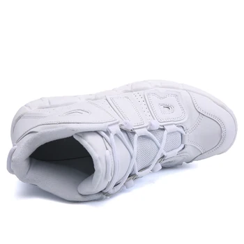 

Brand Men Casual Shoes High Top Air Cushion Shockproof Men Shoes Athletic Comfortable Breathable Lac-Up Men Shoes Zapatos Hombre