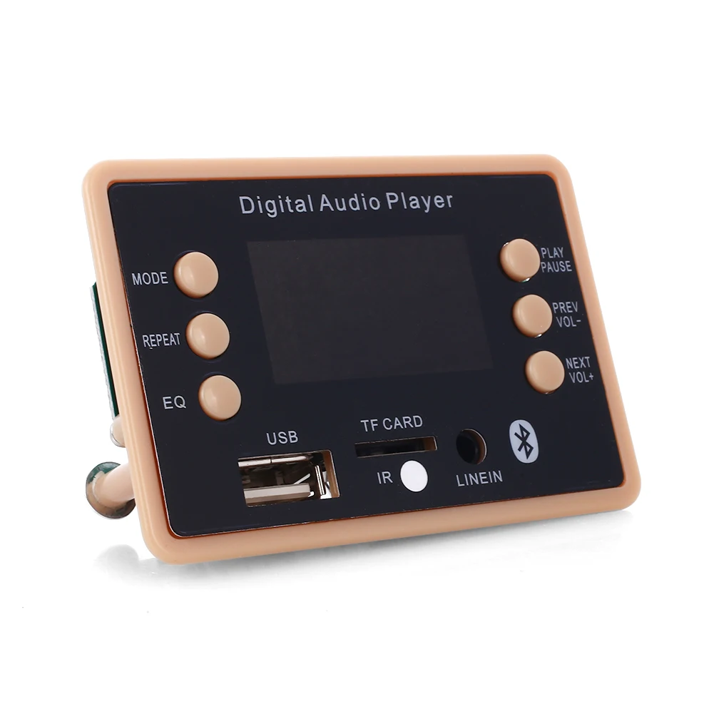 MP3 Авто динамик плеер WMA декодер радио модуль декодер плата Bluetooth автомобиля lcd цветной экран USB SD FM