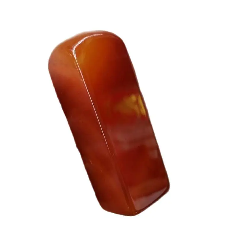 

Chinese Hand-carved Natural Ice Agate Seal