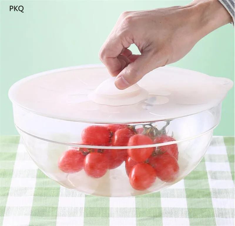 1pcs Mini/S/M Size Silicone Lid Thermal Insulation Cup Cover Lace Dustproof Reusable Cup Seal Cover Cookware Supplies