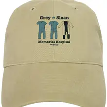 Серая Больничная бейсбольная кепка Слоан Est.2013