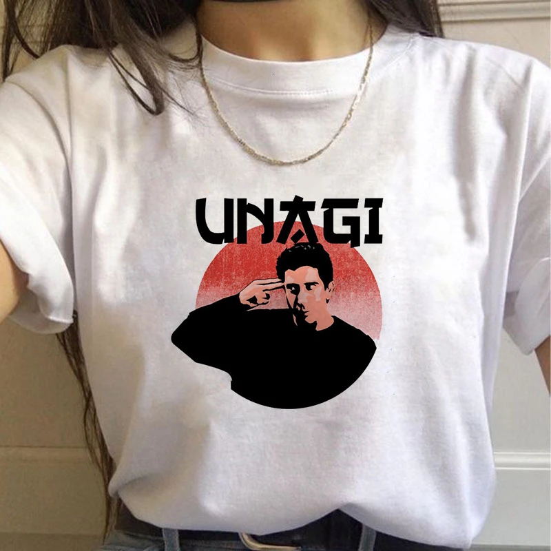 Harujuku Kawaii Friends Tv TShirt Women Korean Style Fashion T-shirt Ulzzang 90s Graphic Friends Tv Show T Shirt Top Tees Female 2