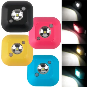 

Mini LED Sensor Night lamp PIR Infrared Motion Sensor Lamp Magnetic Infrared Voice control stairs Wall Lamp Cabinet closet Light