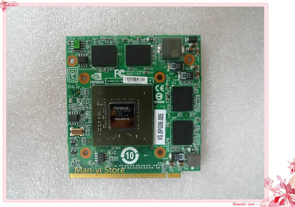 Kai-Full GeForce 9500M G84-625-A2 512MB Графика видеокарта 6920 5520 5920 4720 7250 7720 8920 9920 9500MGS