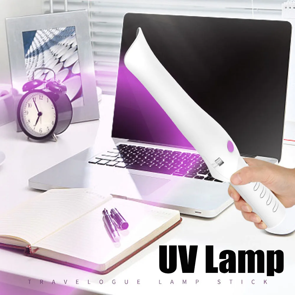 

Portable Germicidal Lamp UV Sanitizer USB Charging Sterilization Stick Disinfection Rod Personal Care Traveling Light UV Lamp