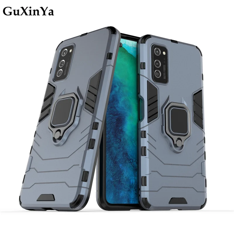 Чехол для телефона Honor V30 Pro чехол s Роскошная Броня магнитное кольцо задняя крышка для huawei Honor V30 Pro Funda Honor V30 Pro Coque 6,57"