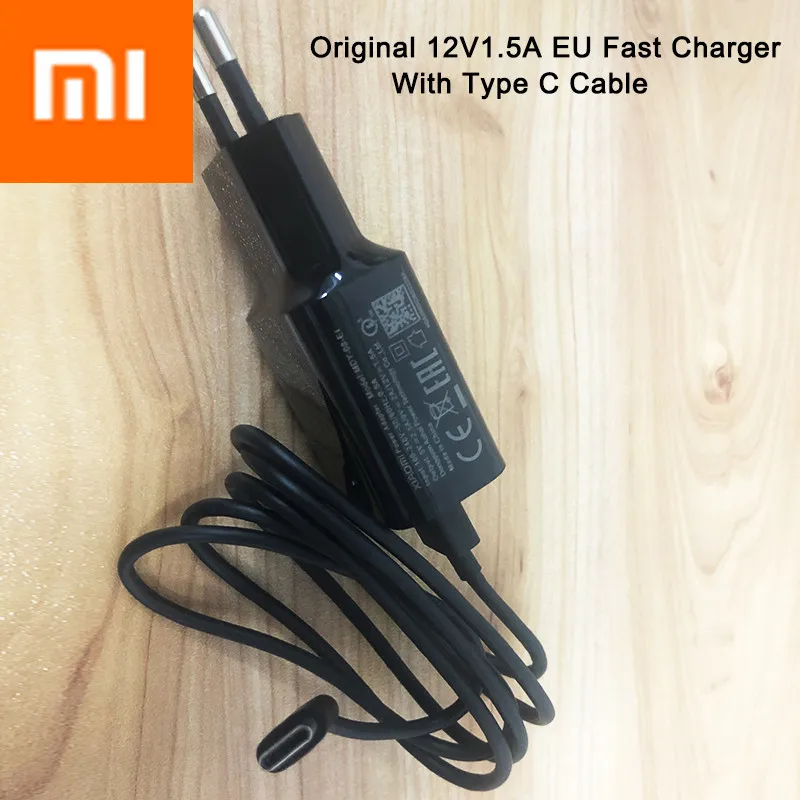 black EU set Xiao mi QC 3,0 быстрое зарядное устройство Быстрая Зарядка адаптер питания Usb C кабель для mi 8 9 lite se 9t pro max 3 a3 redmi note 7 8 pro - Цвет: black EU set