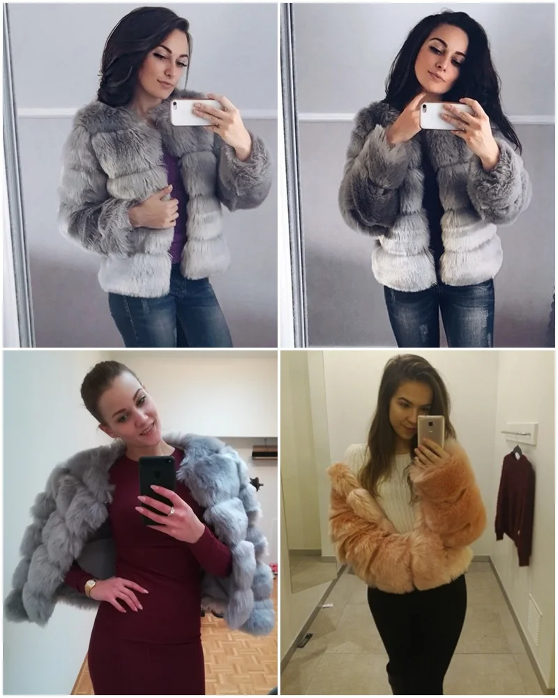 BeAvant Элегантное зимнее пушистое пальто из искусственного меха женское короткое повседневное вечернее негабаритное Женское пальто меховая верхняя одежда из искусственного меха женские пальто