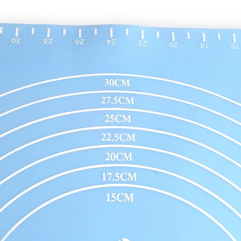 Delidge 1 шт., большой размер, силиконовый антипригарный коврик для выпечки, коврик для замеса теста, функциональный коврик для выпечки торта
