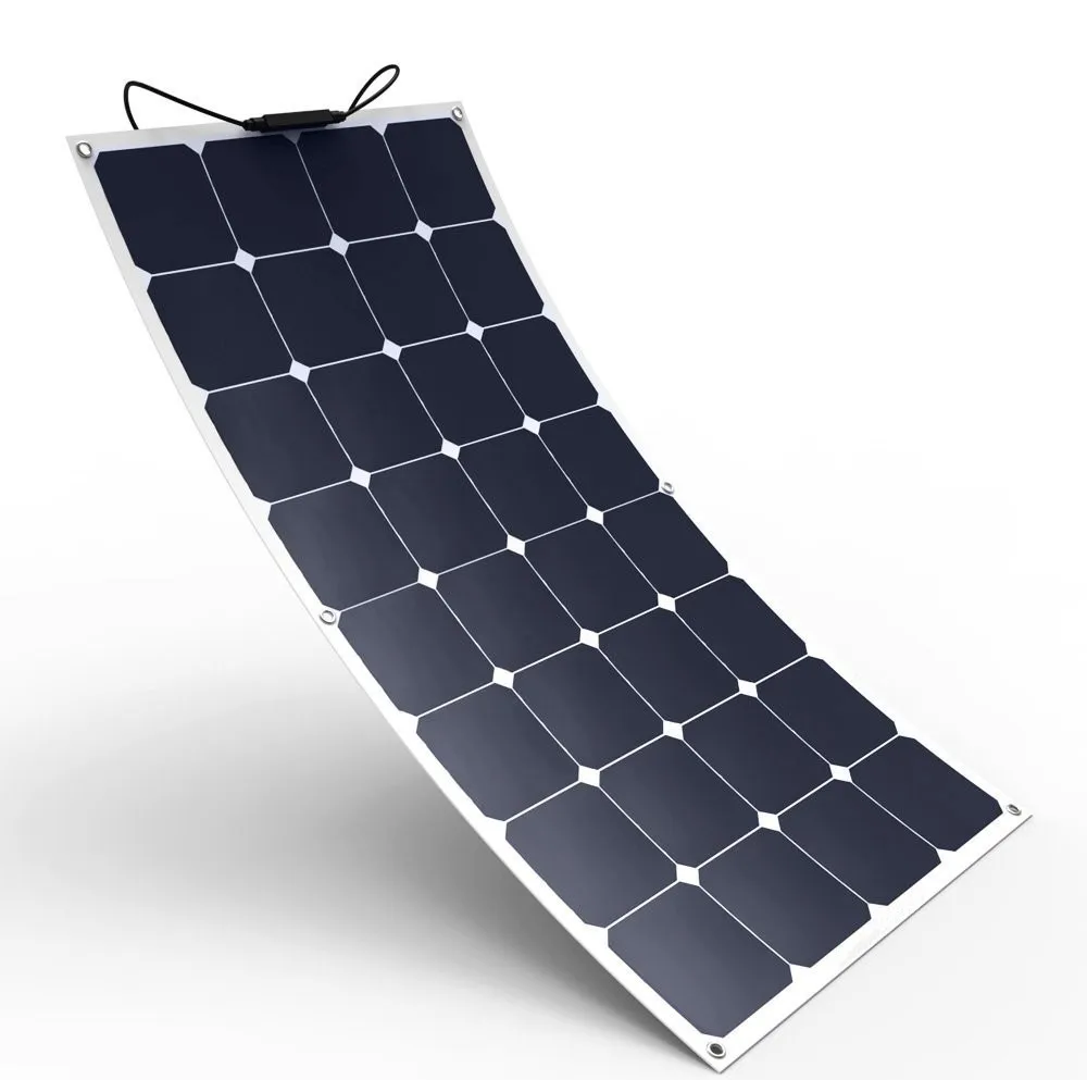 Высокое конкурирующее гибкие солнечные панели 100w аморфный кремниевый на тонкой пленке Гибкая солнечная батарея по оптовочной ценеоп гибкие солнечные панели для крыши