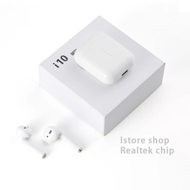

Istoreshop i10 tws ORIGINAL Wireless Bluetooth headset Realtek Chip for iPhone and Androidi12/i20/i80/i100/i200/i200XR/i1000