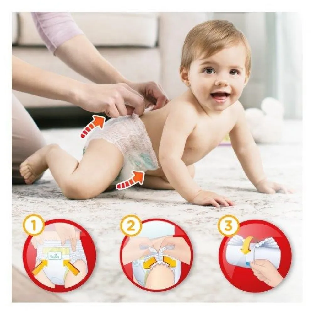 Трусики Pampers Pants 15+ кг, размер 6, 132 шт