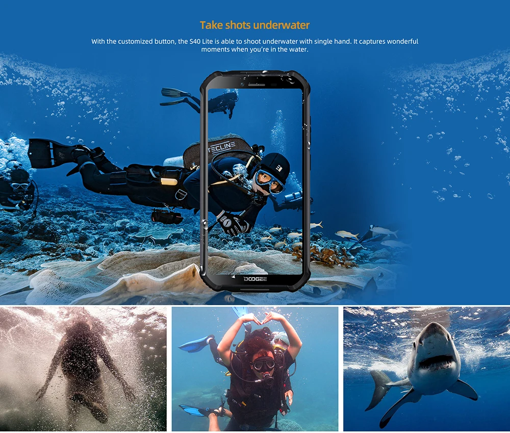 Doogee S40 Lite, 2 ГБ, 16 ГБ, сотовый телефон, 5,5 дюймов, отпечаток пальца, ID, разблокировка лица, 4650 мАч, Android 9,0, OTG, смартфон, 3g, WCDMA, камера 8 МП
