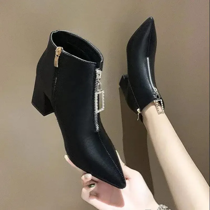 

Cresfimix Botas Femininas; Женские модные милые высококачественные сапоги на шпильке; Классические удобные стильные зимние сапоги; A9211