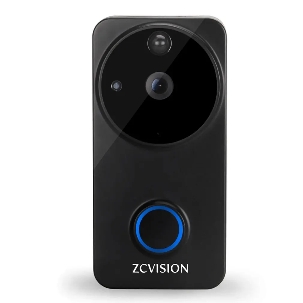 

ZC-IP03 Wifi Wireless Video Doorbell 166 Degree Wide Angle PIR Motion Detection Long Standby Two-way Voice