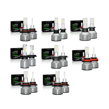 

2Pcs 6000K Csp Car Led Headlight Bulb 50W 6400Lm Car Shape