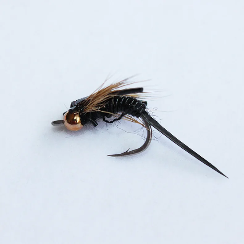 Рыболовные снасти 40 в упаковке ISE Нигерия Барб Fly Hook набор Fly kun chong gou приманка рыболовный крючок