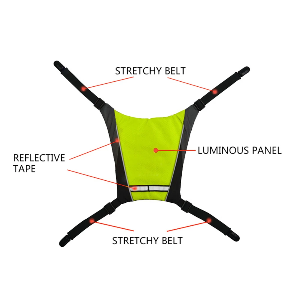 Steering Light Backpack 2.4GHZ LED Warning Glowing Wireless Remote Lithium Battery USB Motion Riding Backpack Pendant