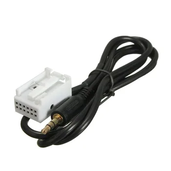 

New AUX in o Input Cable Adapter For VW Touran Tiguan Golf RCD510 RCD310 RNS510