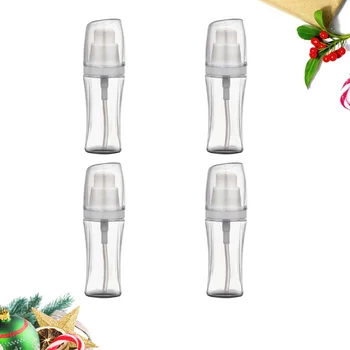 

4pcs Plastic Empty Bottle Lotion Dispenser Skin Care Water Refillable Bottles Multifunctional Container for Travel Cosmetic