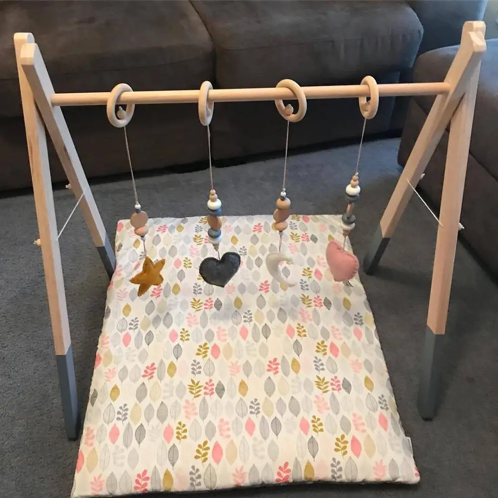 Jouets En Bois De Style Nordique De Nurserie De Bebe Portique Pliable De Gym Pour Les Nourrissons Cadre Muni D Un Support Pour Centre D Activite De Gymnastique Pour Bebes Cadeau Aliexpress Maison
